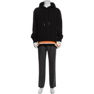 100% authentic Givenchy Black Cotton Hoodie Sweatshirt XL